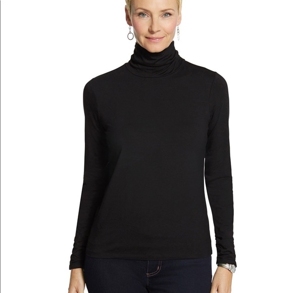 Chico's Tops - Chico’s Felicia Mock Turtleneck!